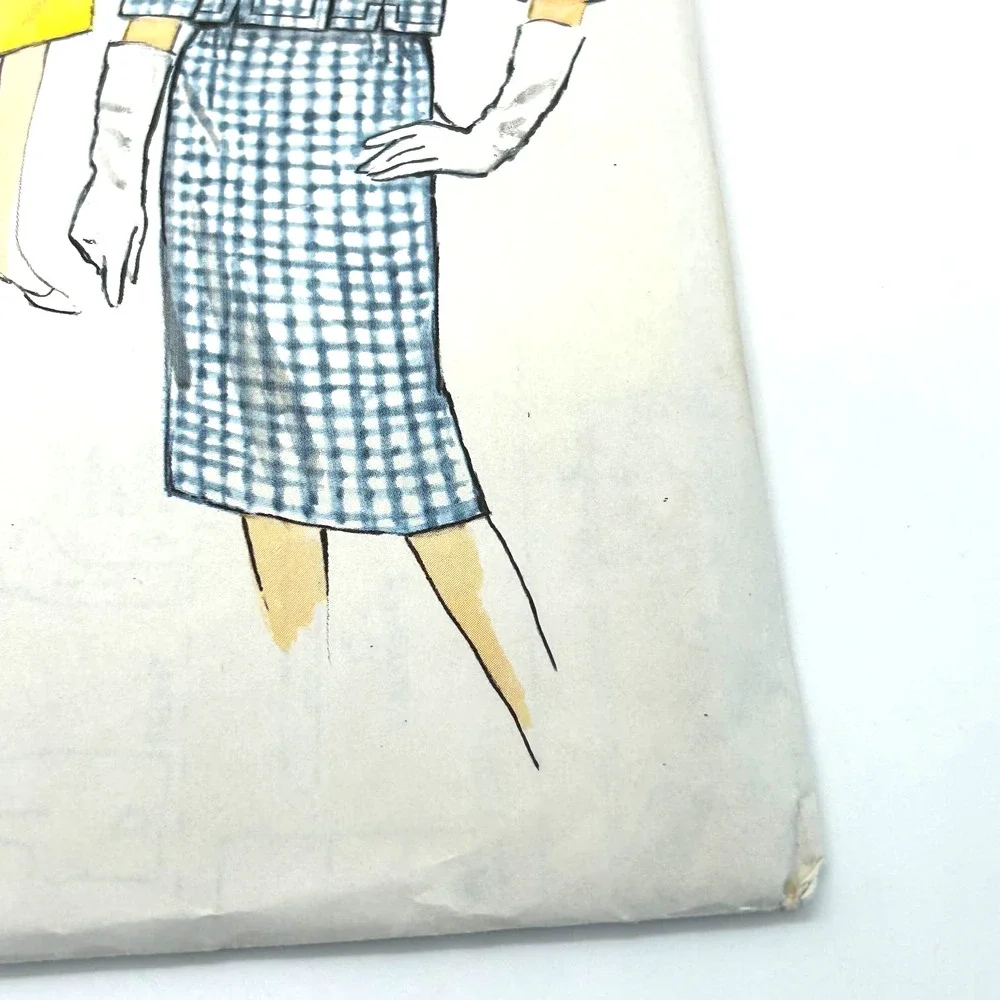 Simplicity Vintage 1960's‎ Pattern #4812  Women's Slenderette Suit Size 16